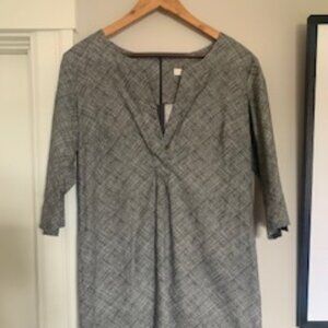 Sunhee Moon black/white tunic dress size 2